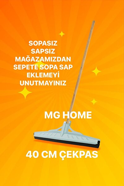 ZEN GRUP SAPSIZ Sap Hariçtir Yer Çekpas Çek Çek Temizlik Seti 40 Cm Sadece Kaliteli ÇEKPAS