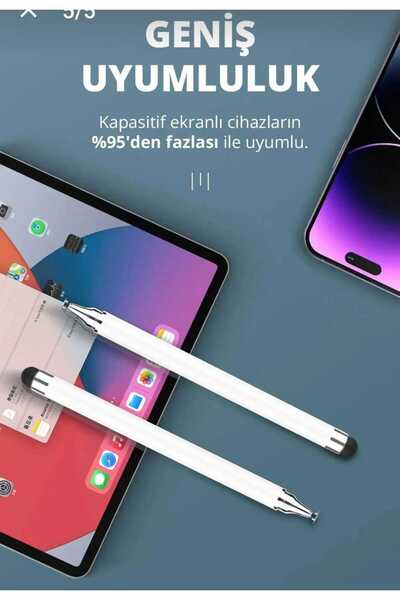 COTAS 2in1 Stylus Disk Pen Tablet Pen Phone iPad Xiaomi Samsung Huawei All Touch Screens Compatible