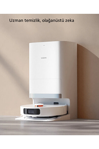 Xiaomi Premium Akıllı Robot Süpürge - Üstün Çekim Gücü Performansı - Halı Tanıma & Kendini Temizleme