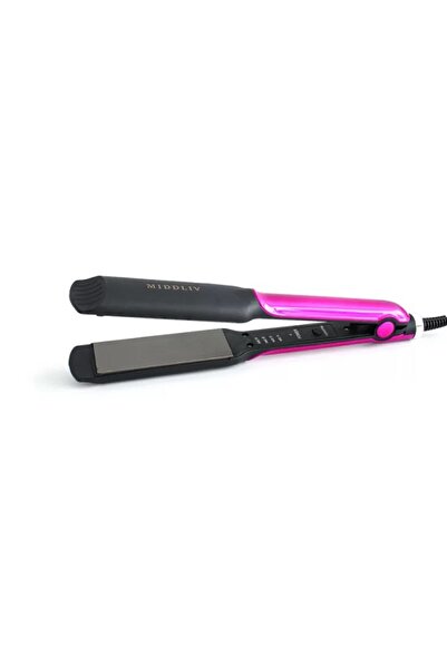 Generic Hair Straightener | Fast Heating Ceramic Flat Iron for Smooth Shiny Salon Hair Middliv V-635