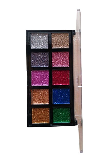 MONİCATİME PK 10 LU GLİTTER FAR PALETİ (BÜYÜK BOY)
