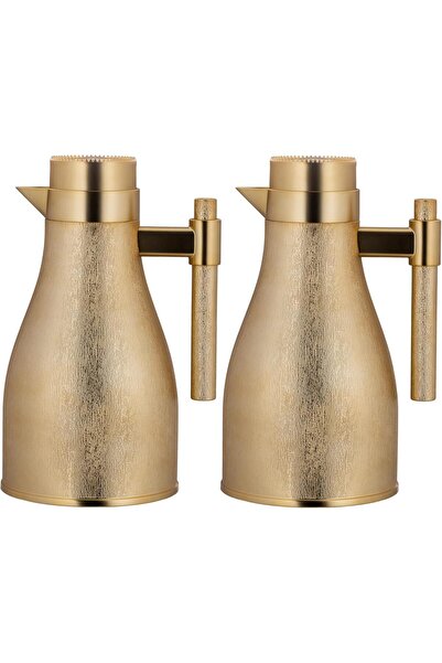 ALSAIF أجوان - ترمس شاي وقهوة مفرغ من الهواء، قطعتين، مانع للتسرب ويحافظ على ...