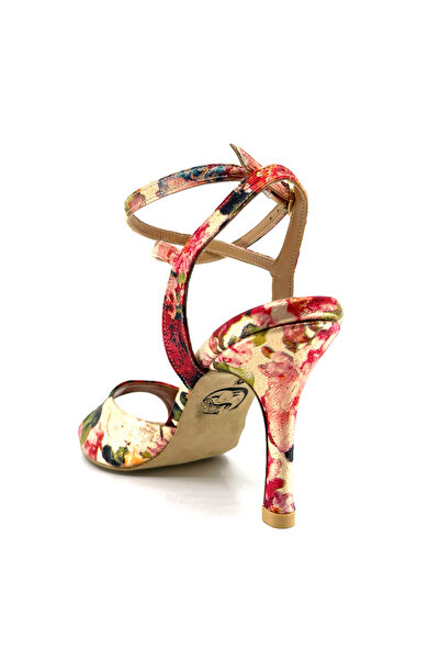 GELTONY SHOES 𝐅𝐋𝐎𝐑𝐀𝐍𝐀 | 𝐆𝐄𝐋𝐓𝐎𝐍𝐘® El Yapımı Deri Çiçek Desenli Topuklu Ayakkabı Tango Düğün Özel Gün