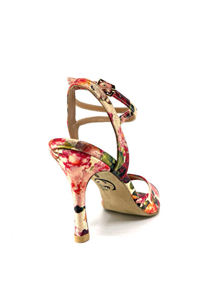 GELTONY SHOES 𝐅𝐋𝐎𝐑𝐀𝐍𝐀 | 𝐆𝐄𝐋𝐓𝐎𝐍𝐘® El Yapımı Deri Çiçek Desenli Topuklu Ayakkabı Tango Düğün Özel Gün