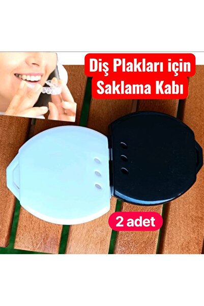 Vulli Diş protezi / Gece Plağı için saklama kabı (2 adet)