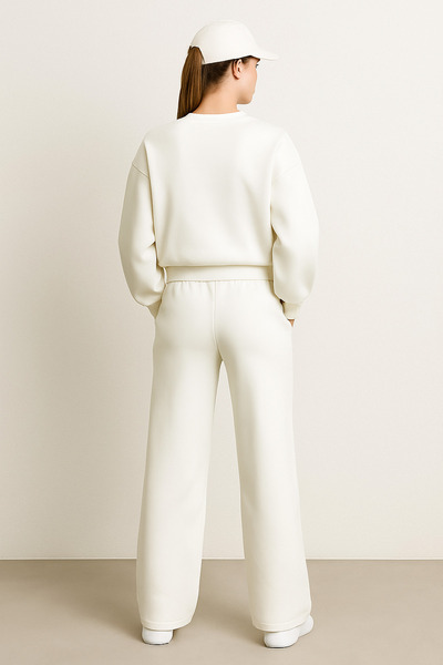 Cherry Lane Women's Oversize Sweatshirt Tracksuit Set Casual Sport Stylish