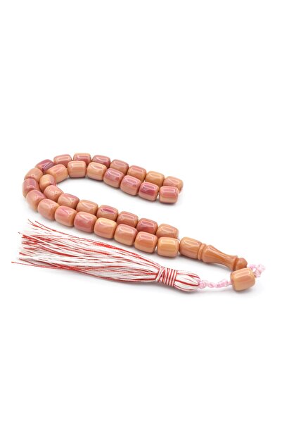 Murty99 Zeyn Usta Işi Model Capsul Alb Roz Katalin Tesbih 019