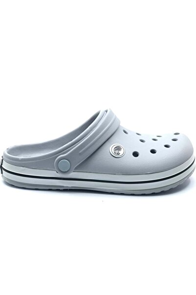 Kocamanlar Ayakkabı Kocamanlar Sabo Doctor and Nurse Slippers Orthopedic Unisex Slippers Gray