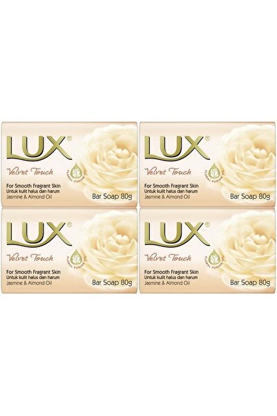 LUX Soap 80Gr Velvet Touch (Velvet Touch) (Set of 4)