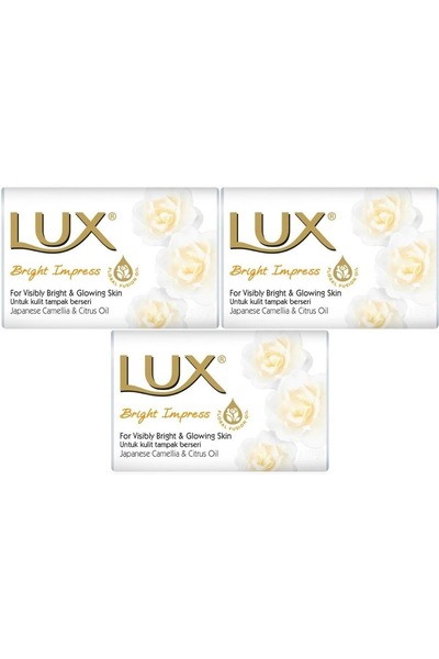 LUX Soap 80Gr Bright Impress (Impressive Shine) (Set of 3)