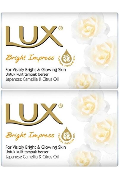 LUX صابون 80 جرام برايت إمبريس (مجموعة من قطعتين)