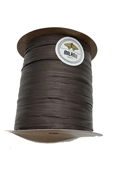 angel çanta aksesuar Angel Çanta Aksesuar Milano Rafya Koyu Kahve Renk 100 gr (NO:25)