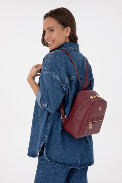 U.S. Polo Assn. Women's Burgundy Backpack 50311452-Vr014