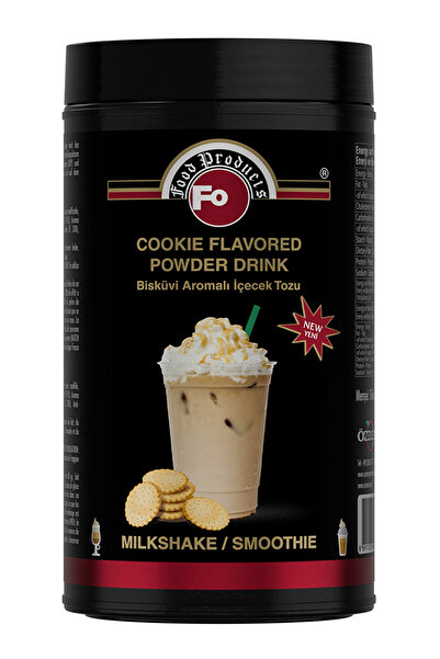 FO Bisküvi Aromalı İçecek Tozu / Milkshake 1 kg