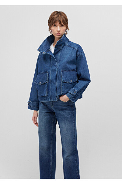 Mavi Dik Yaka Denim Ceket 1110567-70807