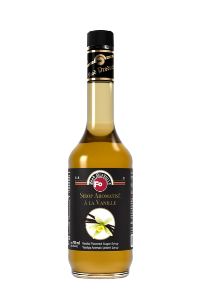 FO Vanilya Aromalı Kahve Şurubu - Şekerli 700 ml