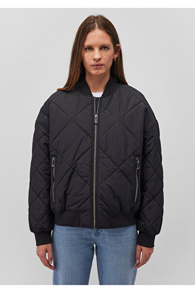 Mavi Siyah Bomber Ceket Loose Fit / Bol Rahat Kesim 1110497-900