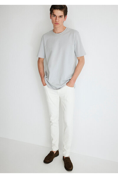 Mavi James 90lar Beyaz Jean Pantolon 0042481283