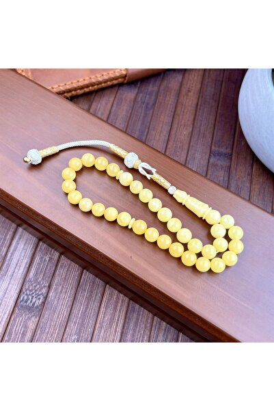 dergah tesbih Has Kaya Damla Kehribar Özel Tasarım Gümüş Kazaz Kamçı (Amber), (مسبحة قطرة كهريبار)