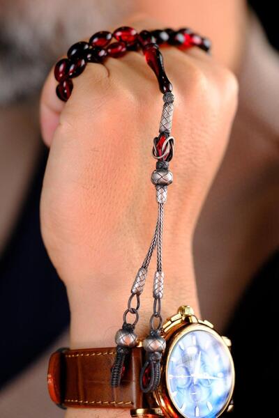 dergah tesbih أحمر هارلي ماربل سيمبلي DRGH