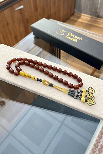dergah tesbih Şems Örmesi Kazaz Design Silver Sârmă Chihlimbar