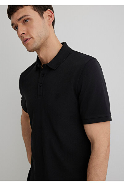 Mavi Μαύρο Modal Polo T-Shirt Slim Fit 066157 -900