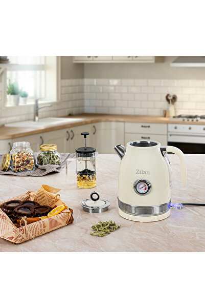 Zilan Zln1184 Retro Kettle |   1.7 L. |   Kattle |   2200 Watts |   360 °   Wireless Design