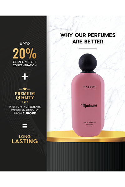Naseem Madame - Eau De Parfum for Women 100ml