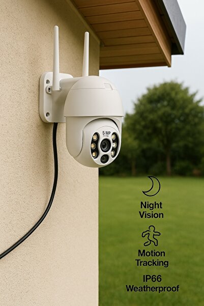 Rose AHD-30500 WiFi Dış Mekan Kamera | Akıllı Güvenlik, Geniş Görüş Açısı