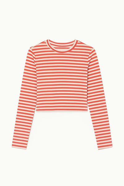 Touché Privé 100% Cotton Striped Basic Knitted Tshirt