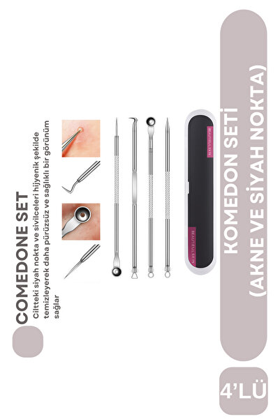 ROWENAROSE 4'lü Siyah Nokta Temizleyici Komedon