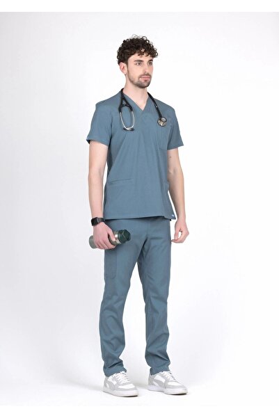 oksijen uniform NeonPro - Petrol Yeşili (Takım)