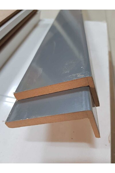 Çınar Kasa Pervaz İç Oda Kapı Pervazı, Antrasit. 5 Adet (1 Kapı için) L geçmeli PVC kaplama 220*8cm