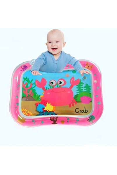 HigoToys Bebek Su Oyun Matı Tummy Time Karın Üstü Aktivite Egzersiz Matı
