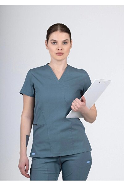 oksijen uniform Lyna-Petrol Yeşili (Takım)