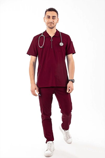 oksijen uniform دوسبورت جوجر - بوردو (طقم)