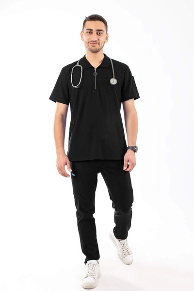 oksijen uniform Duosport Jogger - Black (Set)