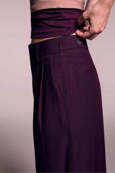 Stradivarius Ayarlanabilir, çok geniş paçalı pantolon