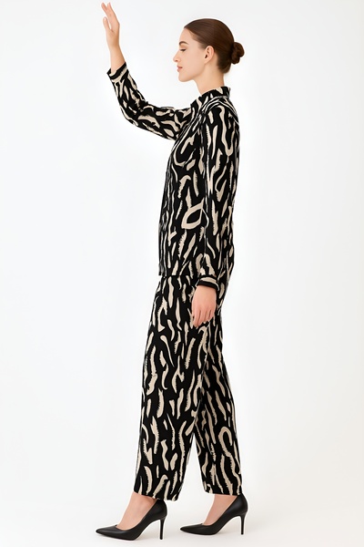 asalya Women's Top and Bottom Double Modest Set