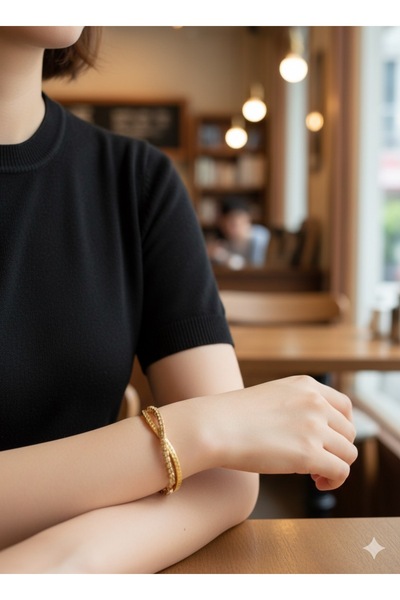 Kmod Life Çelik Dorikalı Kelepçe Bileklik Kararmaz- Sevgililer Günü Hediyesi-...