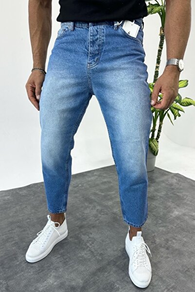 MADZEYMODA Boyfriend Men's Blue Jean Jeans