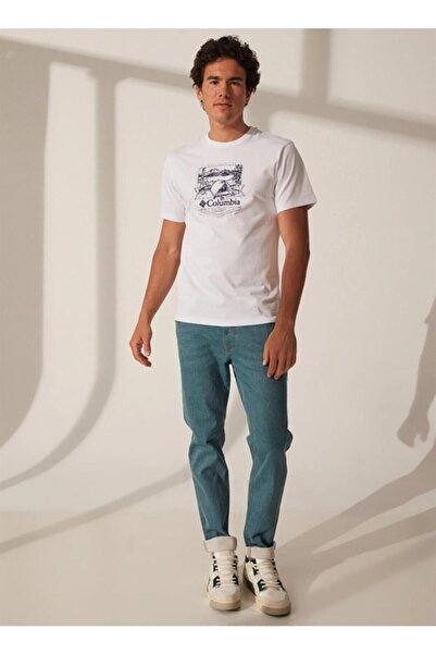 Columbia Μπλουζάκι CS0232 CSC M LAKESIDE BADGE SS TEE