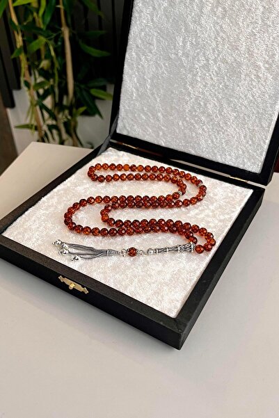 dergah tesbih 99'luk Namaz Tesbihi Rus Damla Kehribarı (Amber), (مسبحة قطرة كهريبار)