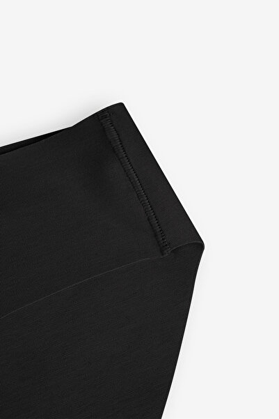 Bolero Pima Pamuk Dikişsiz Yüksek Bel Külot Siyah