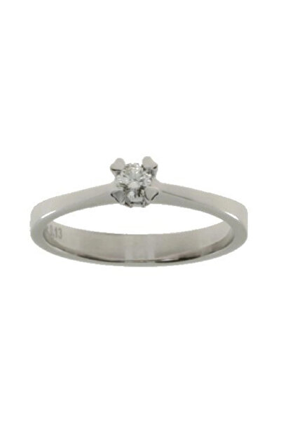 Sandra Ferretti Inel din Aur Alb de 18K cu Diamante de 0.13 si 0.01 Carate