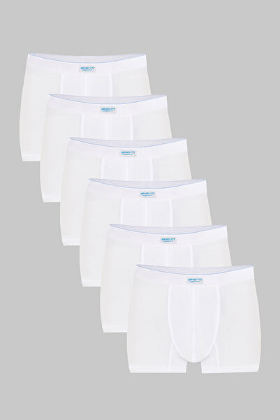 SİMENTİ Simenti Premium Erkek Pamuklu Modal Likralı Boxer 6’lı Paket