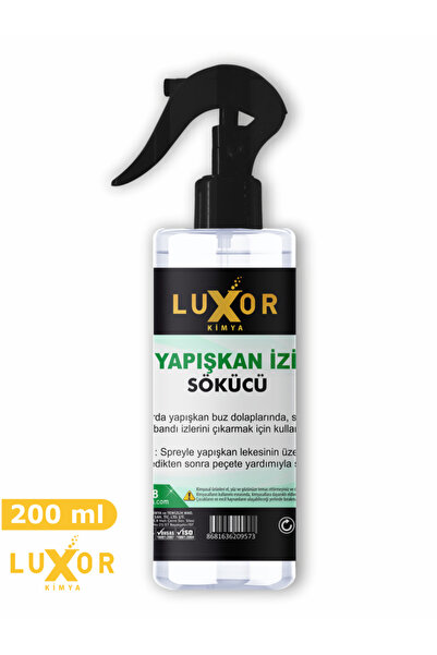Luxor Kimya Yapışkan İzi Sökücü 200 Ml