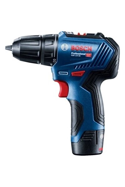 Bosch GSR 12V-30 ÇİFT AKÜLÜ 2 AH VİDALAMA MAKİNESİ