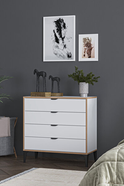 SARMOBİ Arden 4 Çekmeceli Şifonyer