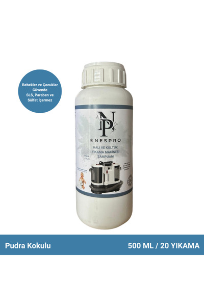 Reyonplus Nespro Halı ve Koltuk Yıkama Makinesi Şampuanı/Deterjanı - Pudra Ko...
